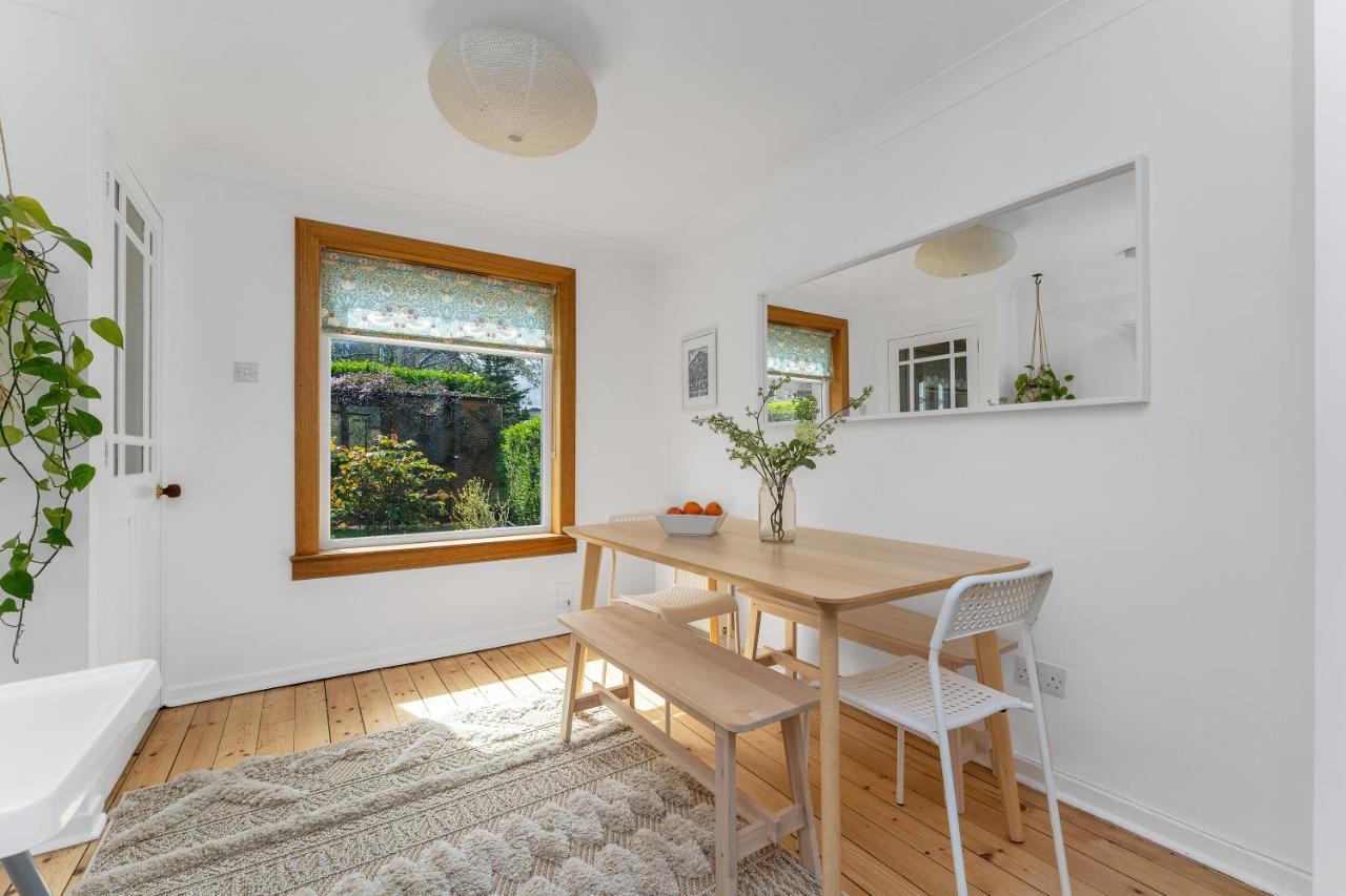 Cozy With Character Cheerful Home With Garden At Leith Links Park Edinburg Exteriör bild